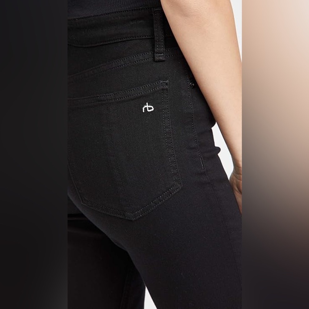 LN WOMEN’S RAG & BONE HIGH RISE SKINNY JEANS. MID-WEIGHT, SUPER STRETCH, ANKLE L - Picture 5 of 6